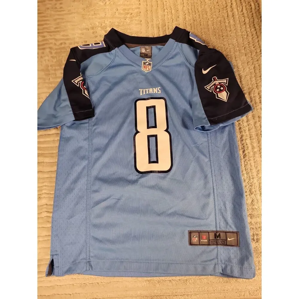 Nike Marcus Mariota Tennessee Titans Jersey Youth Medium Boys Kids Children